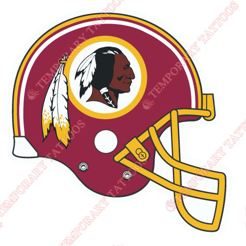 Washington Redskins Customize Temporary Tattoos Stickers NO.854
